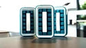 Blue Plastic Ice Cube Tray for Freezer | Reusable Ice Cube Mold