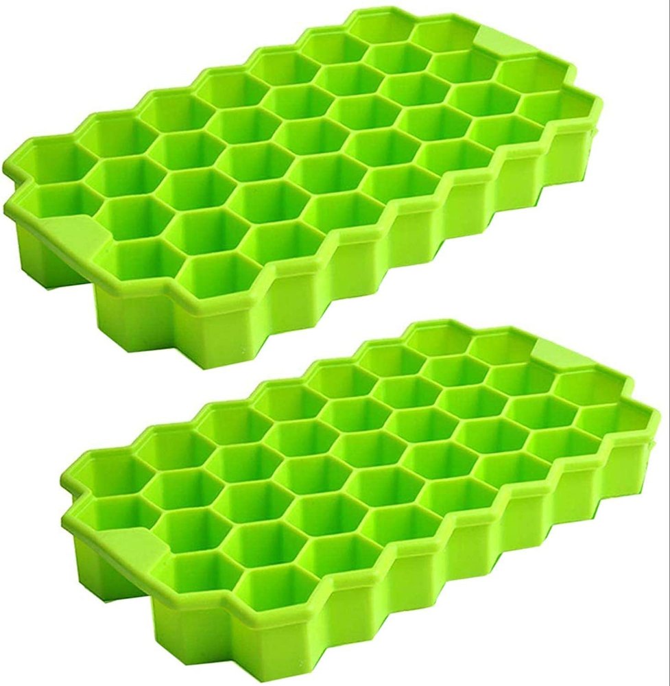 37 Cubes Silicone Ice Cube Tray | Food Grade Flexible Ice Mold