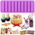 Silicone Stick Ice Cube Tray & Chocolate Mold for Water Bottles