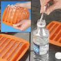 Silicone Stick Ice Cube Tray & Chocolate Mold for Water Bottles