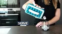 Blue Plastic Ice Cube Tray for Freezer | Reusable Ice Cube Mold