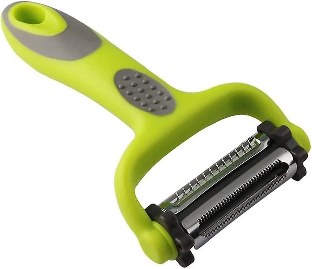 3 in 1 Fruit and Vegetable Peeler Multifunction Stainless Steel Manual Kitchen Peeler