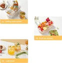 Stackable Ice Cube Tray with Storage Box & Easy Release Lid