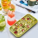 Stackable Ice Cube Tray with Storage Box & Easy Release Lid