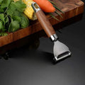 Stainless Steel Julienne Vegetable Peeler Multi-Functional Dual-Edge Blade Manual Kitchen Tool