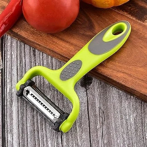 3 in 1 Fruit and Vegetable Peeler Multifunction Stainless Steel Manual Kitchen Peeler