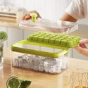 Stackable Ice Cube Tray with Storage Box & Easy Release Lid