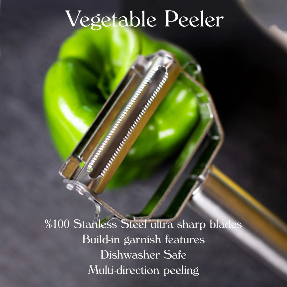 Stainless Steel Vegetable Potato Peeler Manual Fruit and Vegetable Peeling Tool for Kitchen