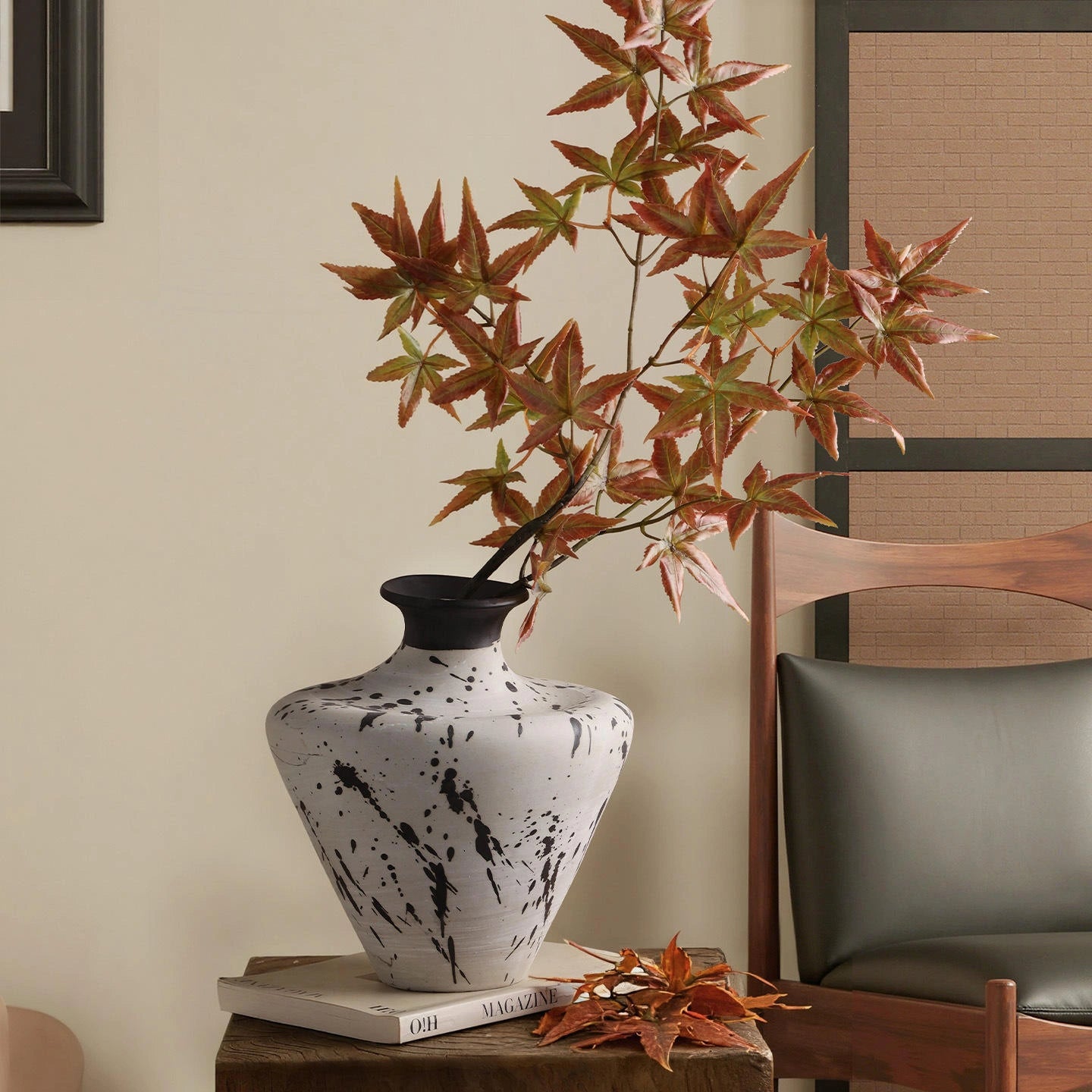 Luxury Jingdezhen Ceramic Flower Vase – Premium Artistic Decorative Vase for Living Room, Hotel & Floral Arrangements