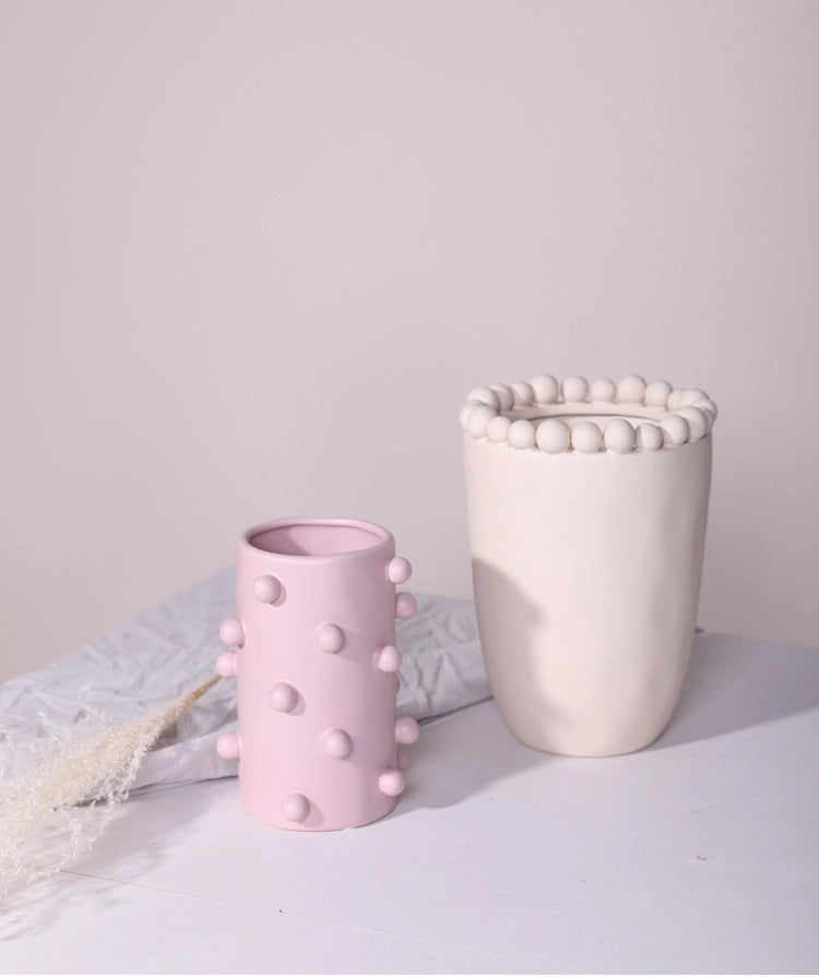 Scratch-Resistant Ceramic Flower Vase – Durable Easy-Clean Porcelain Decorative Vase for Modern Home Décor