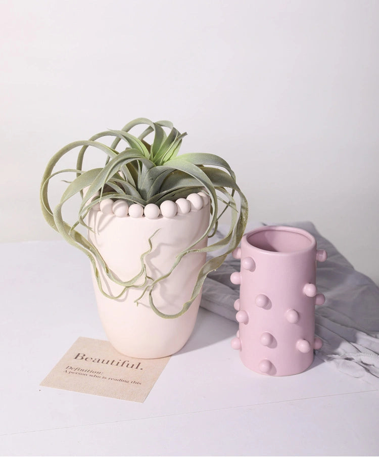Scratch-Resistant Ceramic Flower Vase – Durable Easy-Clean Porcelain Decorative Vase for Modern Home Décor
