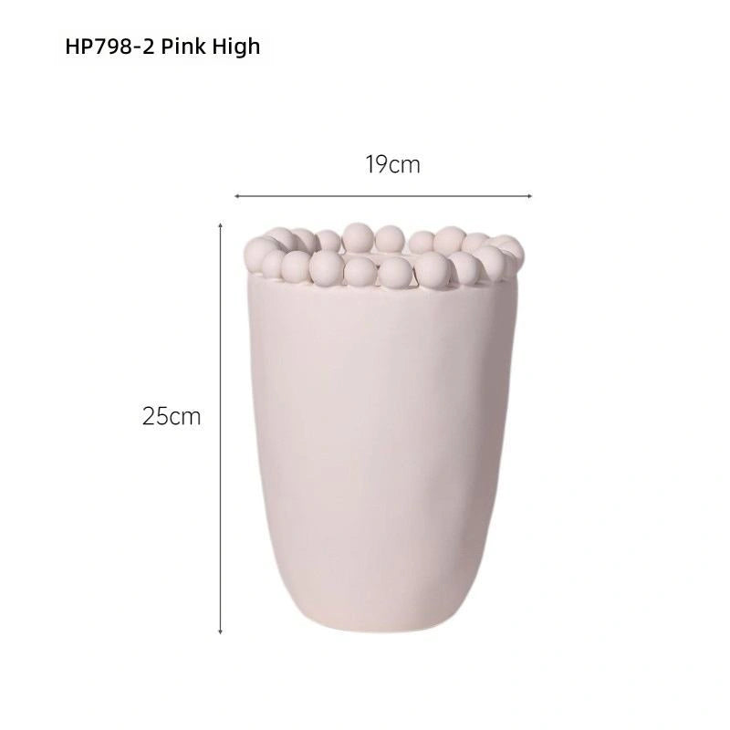 Scratch-Resistant Ceramic Flower Vase – Durable Easy-Clean Porcelain Decorative Vase for Modern Home Décor