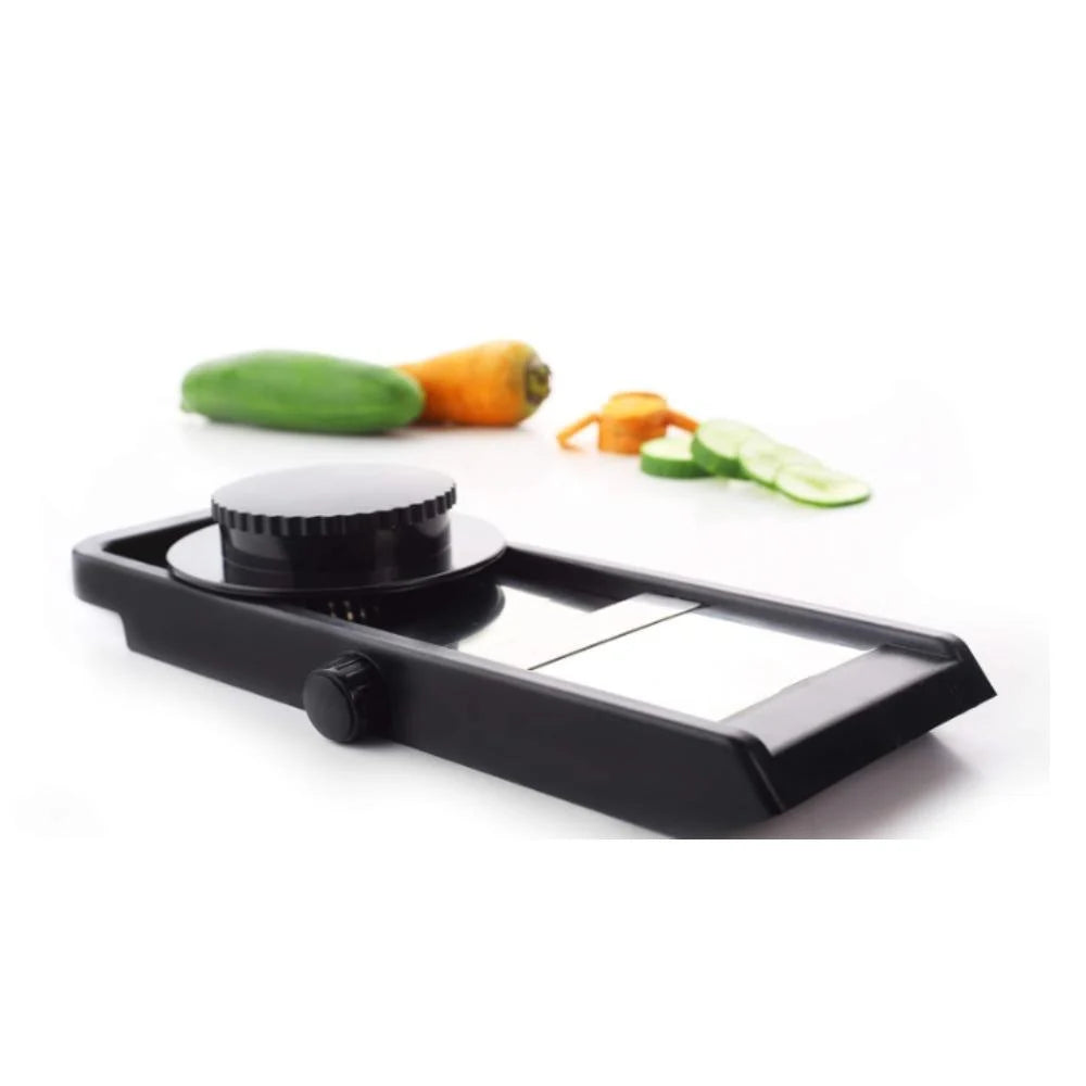 Manual Stainless Steel Adjustable Vegetable Slicer | Multi-Purpose Fruit & Vegetable Cutter for Kitchen