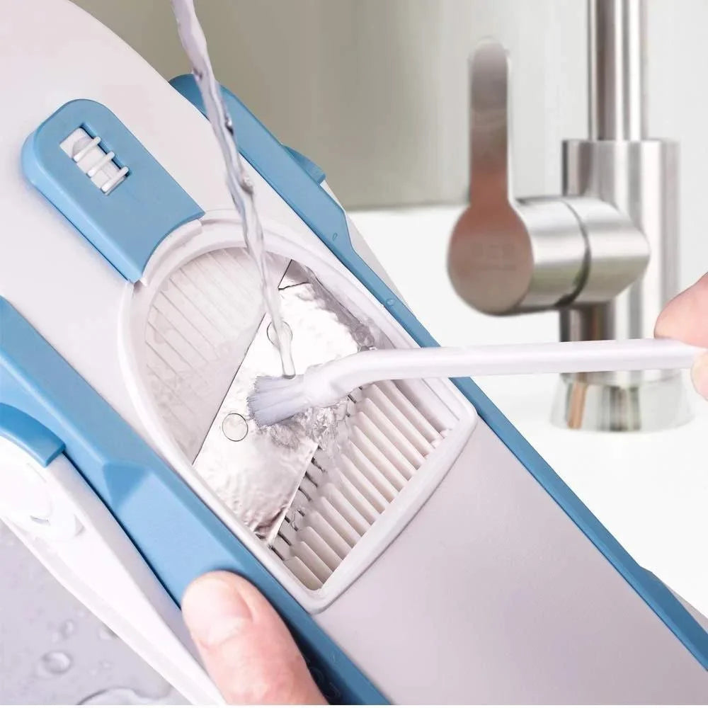 Safe Mandoline Slicer | Adjustable Vegetable & Fruit Slicer for Kitchen