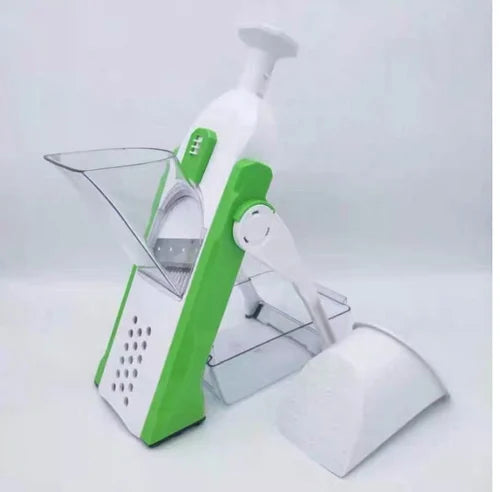 Manual Stainless Steel Vegetable Slicer Cutter Multi-Purpose Kitchen Tool for Fruits & Vegetables