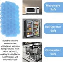ilicone Ice Cube Tray | Flexible Food Grade Ice Mold for Freezer