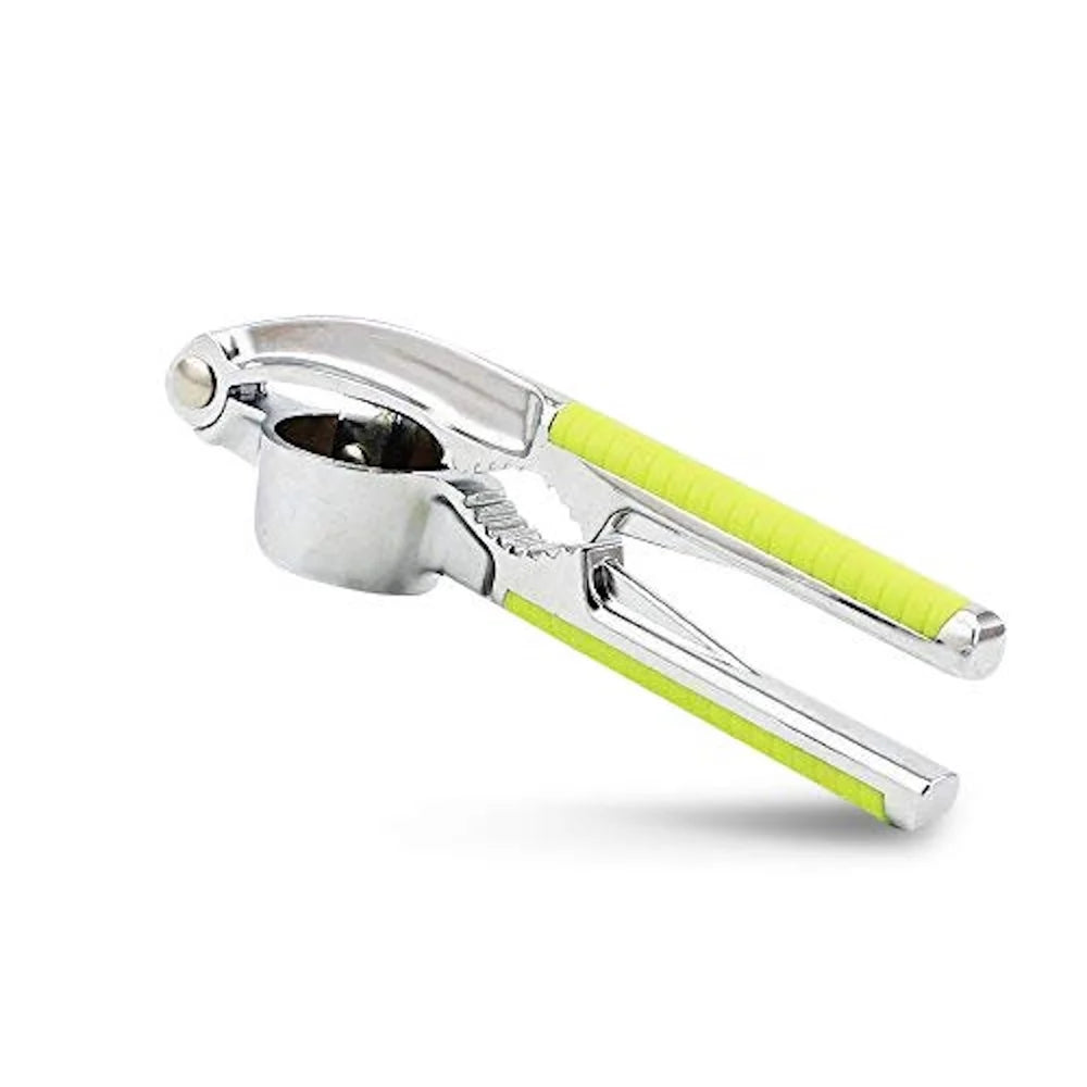 Stainless Steel Garlic Press | Manual Garlic Crusher & Mincer for Kitchen
