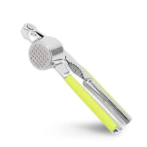 Stainless Steel Garlic Press | Manual Garlic Crusher & Mincer for Kitchen