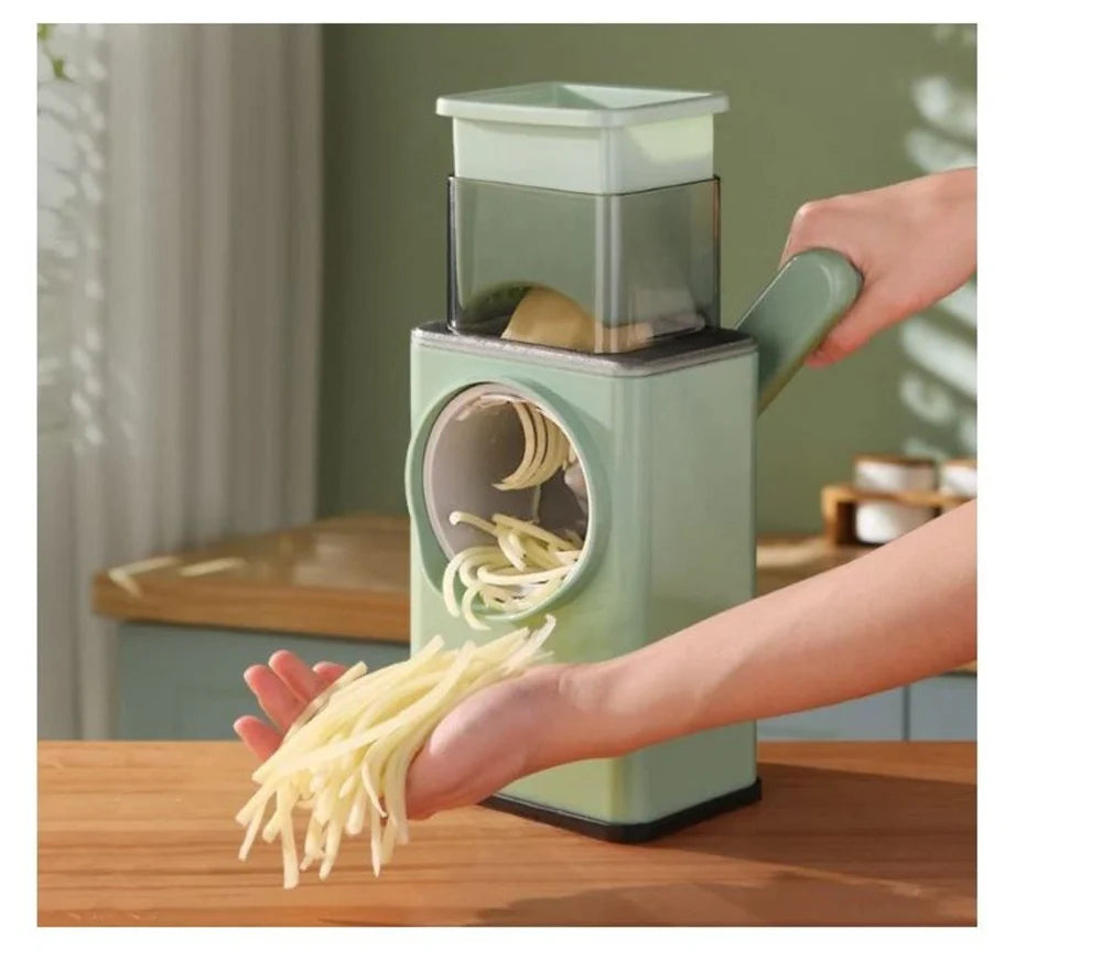 Round Mandoline Vegetable Slicer & Grater with 1 HP Motor